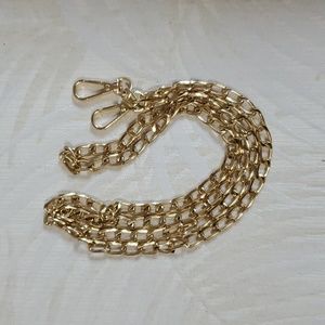 Gold chain strap unbranded